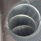 silver metal dryer vent tube completely clean